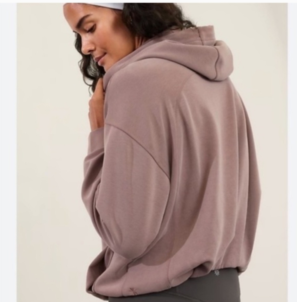 Athleta Hoodie, Dusty Rose, Size M